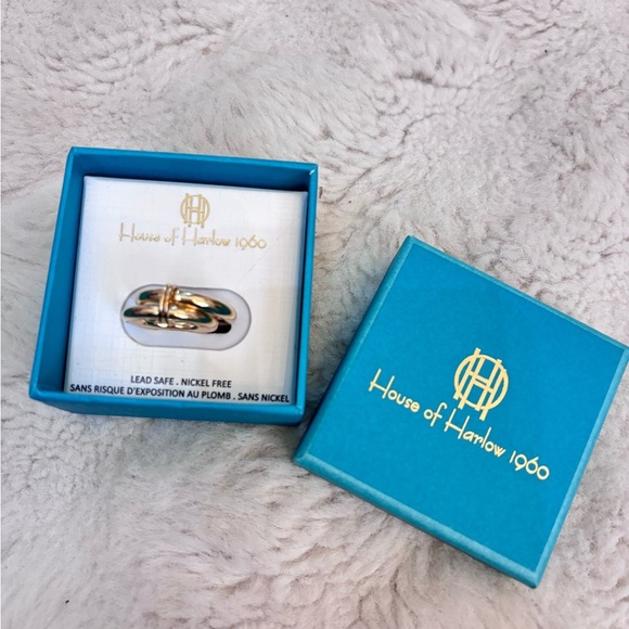 House of Harlow 1960 Rings - Set of 2 - Picture 2 of 3